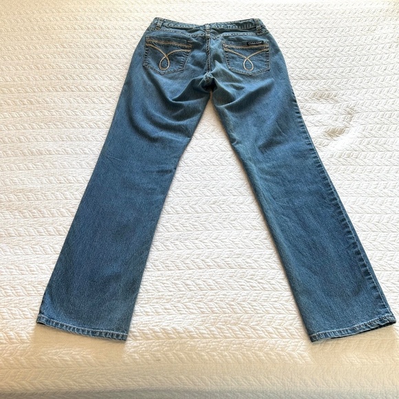 Calvin Klein Skinny Jeans Straight Leg Light Wash Size 6/30 - Picture 8 of 13
